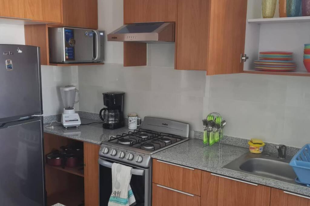 Bonito Penthouse Con Roof Garden Apartment Манзанило Екстериор снимка